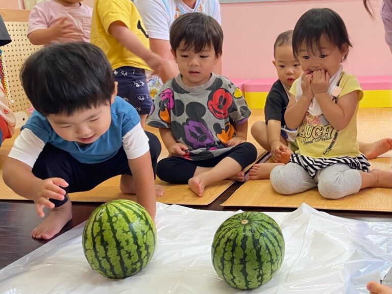 夏の風物詩①〜🍉ぱっかーん！